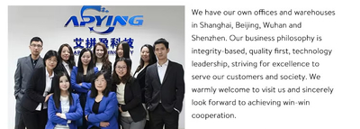 China Shanghai Apying Technology Co., Ltd. Bedrijfprofiel