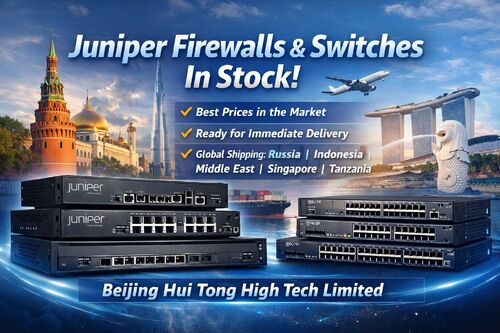 Jüngste Firmenblogs über Juniper Firewall & Switch Lagerbestand sofort lieferbar – Wettbewerbsfähige Preise für globale Märkte