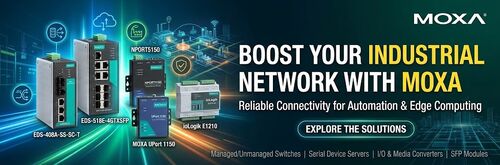 Najnowsze blogi firmy Umacnianie łączności przemysłowej: Natychmiastowa dostępność oryginalnych rozwiązań sieciowych MOXA w NetworkSwitchDevice