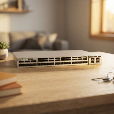Catalyst 9300 Anahtar, 24xSFP28/Modüler Yükseltme/Ağ Temelleri Anahtar C9300X-24Y-E