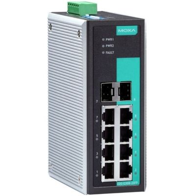 Buen precio Interruptores de red EDS-G308 de serie Gigabit completo no administrados de Ethernet con 8 puertos en línea