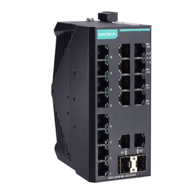 Harga yang bagus EDS-2018-ML Series 16+2G Port Gigabit Unmanaged Ethernet Switches on line