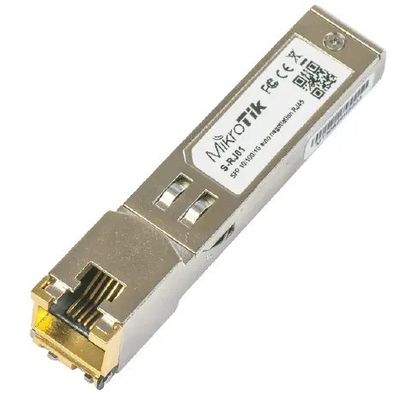 Harga yang bagus Disesuaikan S-RJ01 10/100/1000 SFP Transceiver 100m RJ45 Optik Gigabit Optik modul listrik on line