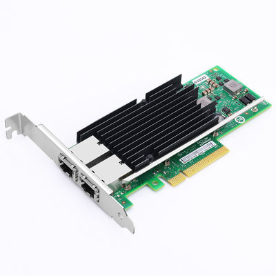 İyi bir fiyat. X540T2 Ağ Arayüz Kartı SV8542 PCIe v2.1 5.0 GT/s x8 şerit ELX540AT2 RJ45 Çift Port 10GbE/1GbE/100Mb çevrimiçi
