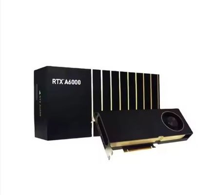 良い値段 オリジナルニュー RTX A6000 48GB GDDR6 AI GPU プロフェッショナル NVIDIA グラフィックカード ラップトップ&デスクトップ用 オンライン