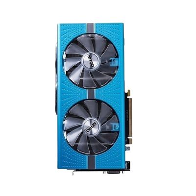 Buen precio GPU RX 580 usado con enfriador de ventilador Nuevo y usado AMD Chipset Desktop Gaming Interfaz de salida VGA DP en línea
