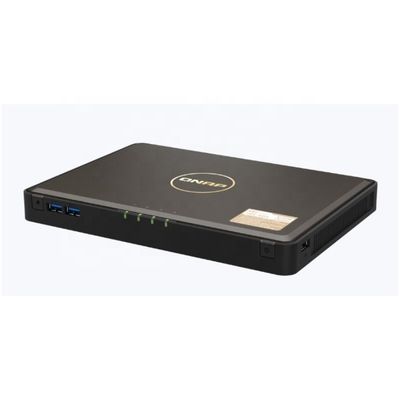 Buen precio Nuevo almacenamiento en red TBS-464 original Flash completo NASbook ligero y portátil con 4 * M. 2 2280 NVMe SSD en línea