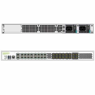 ราคาดี FG-400E Fortigate-400E Firewall พร้อม 16 อินเตอร์เฟซ GE RJ45 ความเร็ว 7.8 Gbps IPS และ 6 Gbps NGFW ออนไลน์