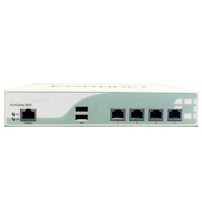 Dobra cena. Oryginalny firewall sieciowy FortiGate 80F FG-80F z przepustowością IPS 1,4 Gbps, 1,5 miliona sesji równoległych i 8 portów GE RJ45 w Internecie