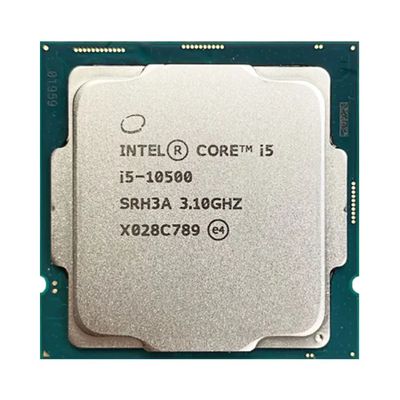 Хорошая цена Совершенно новый i5-10500 i5-10700 3,10 ГГц процессор шестиъядерный настольный процессор LGA1200 Gold Socket Server Приложения на складе онлайн