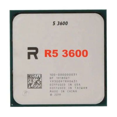 Bom preço Personalizado R5 3600 CPU 6cores 32MB 3.6GHz 7NM 65W Socket AM4 Server CPU R5 3600 CPU de alto desempenho on-line