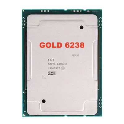 良い値段 新品 オリジナル CD8069504283104 2.1GHz 22コア SRFPL 140Wサーバープロセッサ テルセオン ゴールド 6238 CPUプロセッサ オンライン