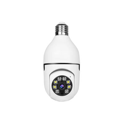 Bom preço Smart E27 Light Bulb Camera com áudio 4mp Dual Light Pan Tilt Auto Tracking Tuya Smart Home Security Camera on-line