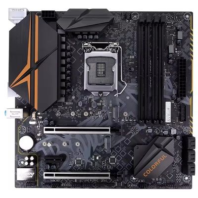 ราคาดี ปรับแต่งสําหรับเครื่องพับคอมพิวเตอร์สีสัน BATTLE-AX Z590M GAMING V20 pc gaming motherboard Z590m mainboard ออนไลน์