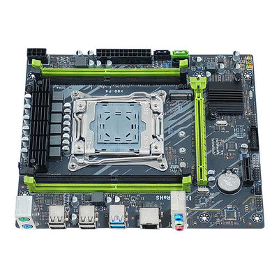 Dobra cena. Niestandardowa płyta główna X99 P4 x99 Chipset LGA2011-3 DDR4 M-ATX jednokanałowe płyty główne do zestawów płytowych X99 w Internecie