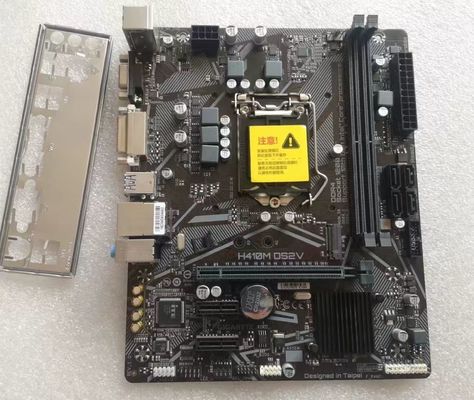 Хорошая цена Настраиваемый H410M DS2V In tel H410 DDR4 USB3.2 Micro-ATX Новый 64G Поддержка двойного канала 10 gen 1200 CPU Материнская плата GA H410M DS2V онлайн