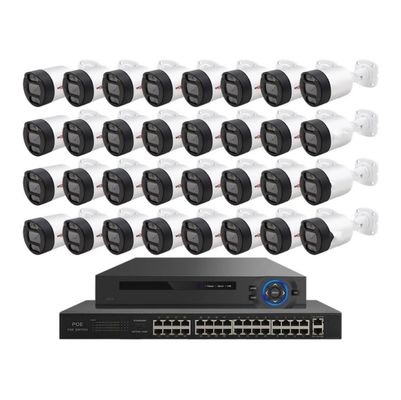 Good price Customized Security Products 32 Channel H.265 NVR POE CCTV IP Cameras Kits Video Surveillance System online
