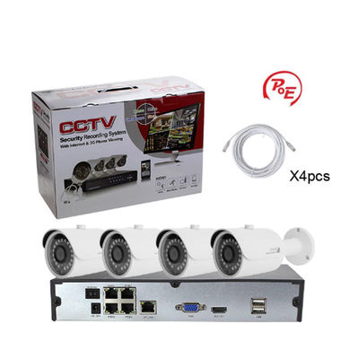 Guter Preis Hot-Selling 4CH 1080P 2MP POE Überwachung Draht IP Kamera NVR Kits Online