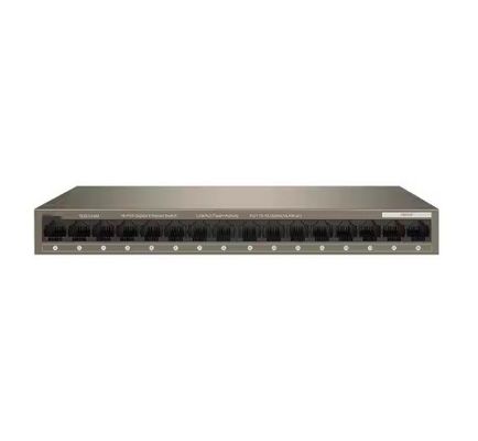 Buon prezzo TEG1016M 16-Port Gigabit Switch Speed Wireless Transmission Rate di 1000Mbps per la rete di monitoraggio di ingegneria a livello aziendale in linea