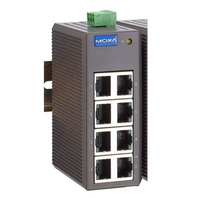 Bom preço Interruptores Ethernet de nível de entrada de série EDS-208 originais de 8 portas com molde privado e comunicação semi-duplex full-duplex on-line