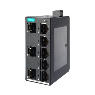 Buen precio Interruptores Ethernet de nivel de entrada no administrados de 8 puertos de la serie EDS-G2008-ELP con carcasa de plástico en línea