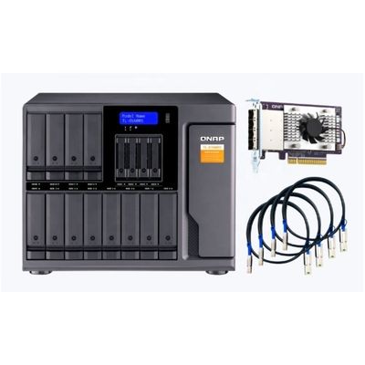Bom preço Multi-canal SATA 6Gb/s TL-D1600S 12*HDD 4*SSD Dispositivo de expansão de armazenamento híbrido Disponibilidade de estoque com molde privado on-line