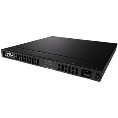 Harga yang bagus ISR4331-SEC/K9 Integrated Services VPN Router dengan 2 antena eksternal dan 1 port WAN x10/100/1000Mbps yang mendukung Wi-Fi 802.11ac on line