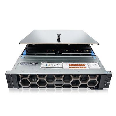 Buen precio R740 R740XD 2U Rack Server Rendimiento óptimo con almacenamiento de 8 * 3.5 pulgadas y procesador 5218R en línea