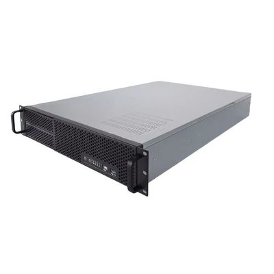 Buen precio 2U Servidor Cuadro 430*650*88mm 2U-Q2L Chasis de servicio con 3 ventiladores 8025 Ventiladores Procesador Servidores de frecuencia principal Molde privado NO en línea