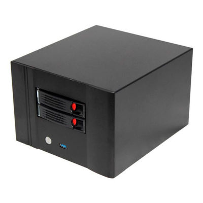 Goede prijs Rack-geïnstalleerde 2 schijven warmwisselbare serverchassis voor frequentieprocessors en industriële rackservers online