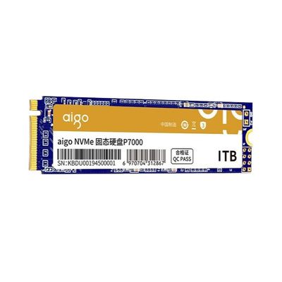 Good price Ai-go P7000 NVMe SSD 1TB M.2 PCIe Metal 5TB HDD Capacity For Desktop Laptop Server PC SATA Expansion Port Bulk Packaged online