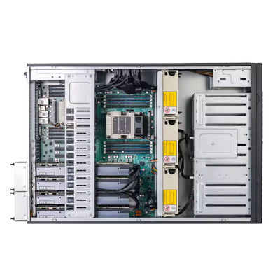 Buen precio Rack Personalizado 4 servidores Gpu con doble CPU LGA3647 portátil 4U Gpu Cuadro de servidor servidor de computadora con 3090 tarjetas Gpu en línea