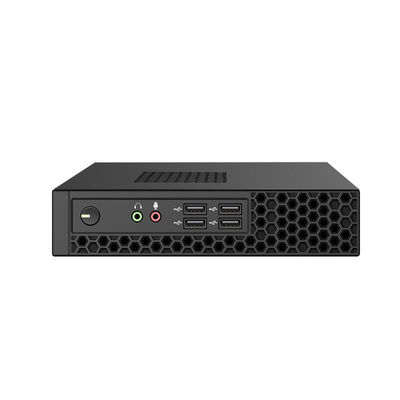Buon prezzo Mini Business Desktop Computer AMD R5 5500U R7 5700U 8 Core Win11 Linux Dual Display 4K HD DDR4 NVMe WIFI6 BT UK in linea