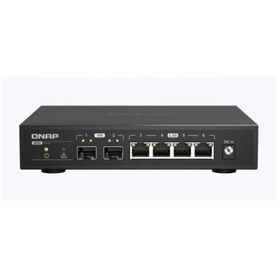 İyi bir fiyat. Stock QSW-2104-2S 4 x 2.5GbE RJ45 portları ile yönetilmemiş Ethernet anahtarları 2 x 10GbE SFP optik fiber portları orijinal 100% çevrimiçi