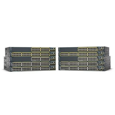 Good price Full-Duplex Half-Duplex 100Mbps Ethernet Switches Layer 2 Network Data Access Switch WS-C2960 48TC-S 2960 Plus 48 Port Stock online