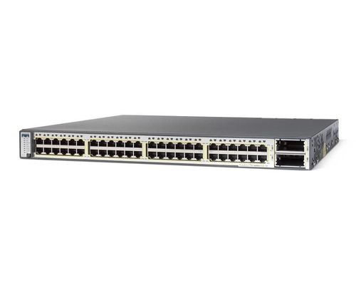ราคาดี WS-C3750E-48PD-S 3750-E Series Switch อัตราการส่งที่ปรับเปลี่ยนได้ 10/100/1000Mbps 48 10/100/1000 PoE 2*10GE X2 750W IPB S/w ออนไลน์