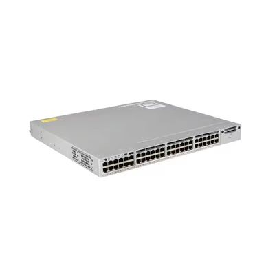 Buon prezzo 48 Port POE Stackable Switch Original WS-C3850-48F-S/E Catalyst Serie 3850 con comunicazione full-duplex half-duplex in linea