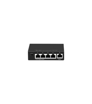 Good price 5-Port Full Gigabit VLAN Network Ethernet Switch 10Gbps Capacity POE SNMP QoS Functions 3-Year Managed Adapter CCTV System Stock online
