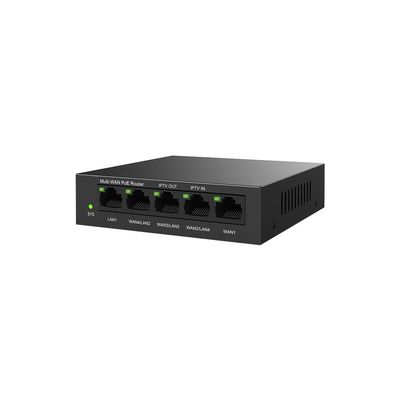 Buen precio G0-5G-PoE Cinco puertos Gigabit PoE Suministro de energía AP Gestión de Enrutador empresarial integrado AC4WAN Más cuatro puertos Apoyo POE en línea