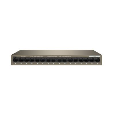 Goede prijs Aanpasbare TEG1016M 16-poort Gigabit Switch voor Enterprise Level WiFi 802.11 ax Engineering Monitoring and Distribution online