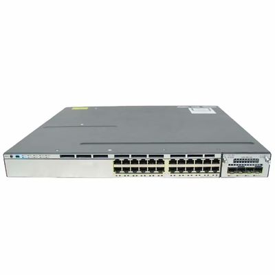 قیمت خوب C9300-24P-E سوئیچ شبکه POE 24 پورت با سرعت 10/100/1000Mbps و قابلیت استایل آنلاین