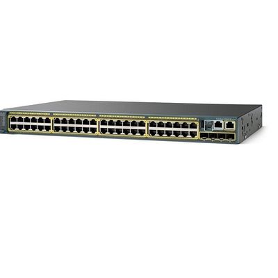 Goede prijs WS-C2960S-48TS-L 2960S Series 48 Port Gigabit Ethernet Switch 4 X SFP LAN Base Switch capaciteit 176 Gbps privévorm NO online