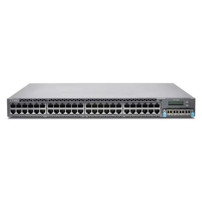 Хорошая цена 48 портов Поддержка PoE EX3400-48P Ethernet Switch с полнодуплексным полудуплексным режимом связи и производительностью онлайн