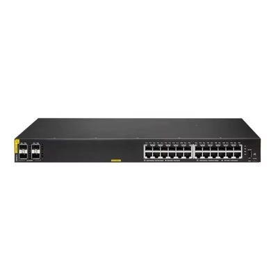 Harga yang bagus Pergantian Jaringan POE 24-Port 370W yang disesuaikan dengan 10/100/1000Mbps Gigabit Ethernet dan 4SFP Ports on line