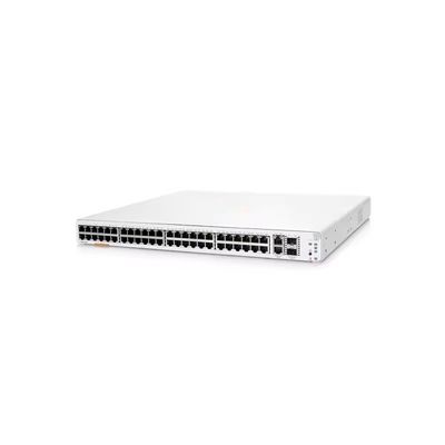 قیمت خوب سوئیچ شبکه سازمانی JL808A با ظرفیت بالا، 48 پورت 10GBase و اندازه قابل تنظیم آنلاین