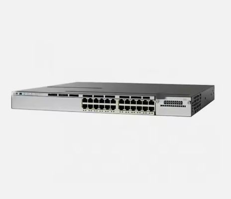 Buon prezzo Stagiabile C9300-24UX-E 24-Port 10G UPoE Switch con PoE SNMP QoS 160 Gbps Capacità di commutazione Stock in linea