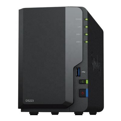قیمت خوب دیسک استیشن اصلی جدید DS223 2-Bay NAS 2 X 3.5 / 2.5 