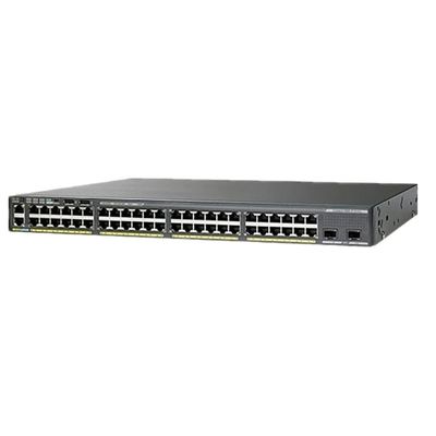 Хорошая цена Оригинальный C9200 серии 48 портов PoE Enterprise Network Switch с 104 Гбит/с коммутационной мощностью и программным обеспечением для сети онлайн