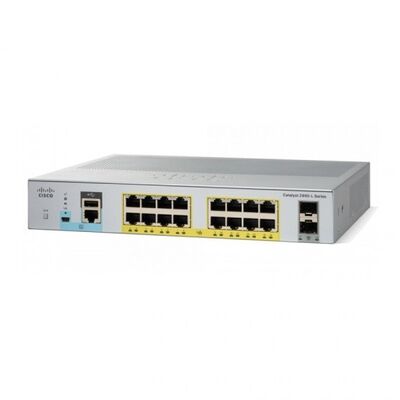Good price Used Cisco Catalyst 2960 Series 16 Port Gigabit Ethernet Switch with Full-Duplex & Half-Duplex and Stackable Functionality online