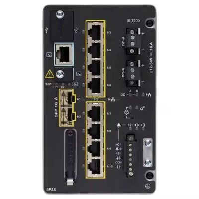 Good price Cisco IE-3300-8T2X-E 68 Gbps Industrial Ethernet Switch with 10/100/1000Mbps and Stackable Functionality online